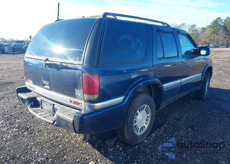 2000 GMC Jimmy Sle z USA, uszkodzony, nr VIN 1GKDT13W4Y2359595